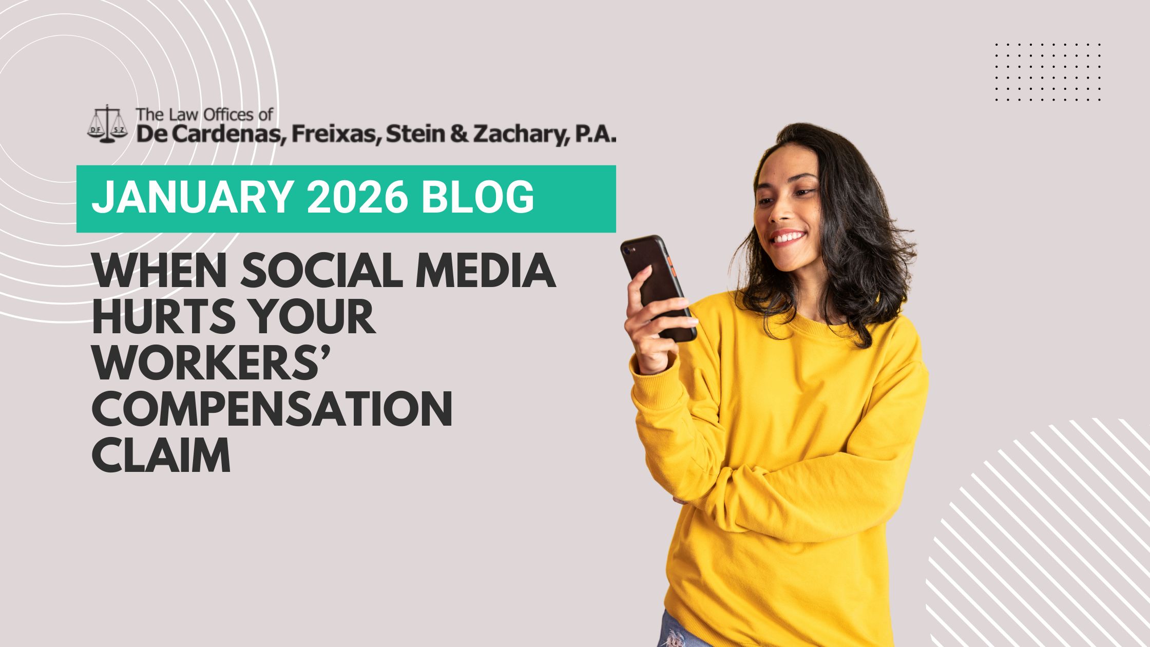 When Social Media Hurts Your Workers’ Compensation Claim