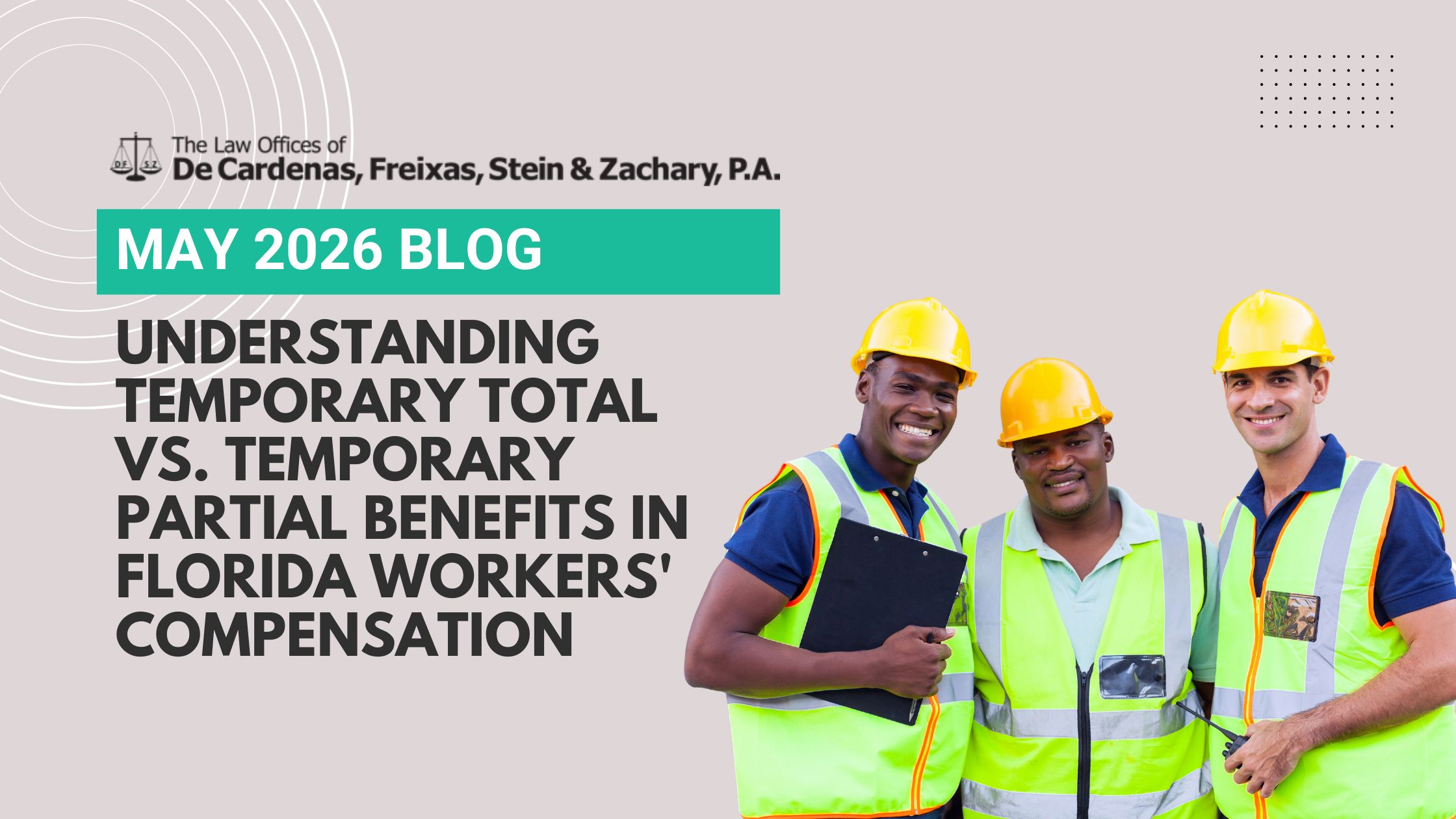 Understanding Temporary Total Vs. Temporary Partial Benefits In Florida Workers’ Compensation